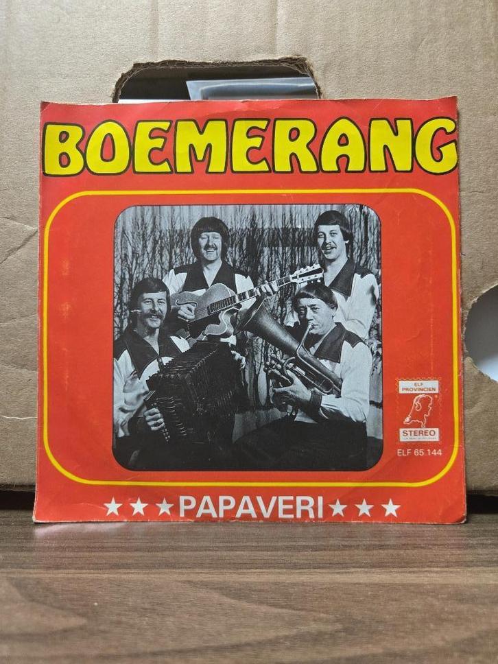Boemerang - Papaveri, Cd's en Dvd's, Vinyl Singles, Zo goed als nieuw, Single, Nederlandstalig, 7 inch, Ophalen of Verzenden