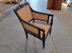 4 Antieke Koloniale Eetkamerstoelen - Goede Staat, Huis en Inrichting, Stoelen, Ophalen, Gebruikt, Bruin