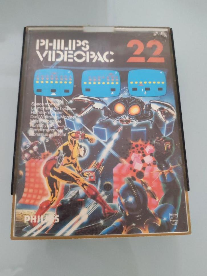 Philips Videopac 22 - Space Monster, Cd's en Dvd's, VHS | Documentaire, Tv en Muziek, Gebruikt, Tv-serie of Tv-programma, Alle leeftijden