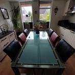 Eettafel, Huis en Inrichting, Ophalen, Gebruikt, 50 tot 100 cm, Vijf personen of meer