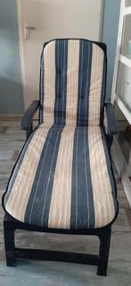 Hartman zonnenbed met kussen - in goede staat!, Ophalen, Gebruikt, Kunststof, Verstelbaar