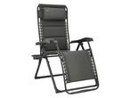 Travellife Ravenna antraciet relaxstoel, Ophalen of Verzenden, Nieuw, Campingstoel