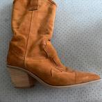 Prachtige suede laarzen cognac van Notre-V mt41, Ophalen of Verzenden, Zo goed als nieuw, Bruin, Hoge laarzen