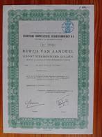 Oud aandeel suikerfabriek - Dinteloord, Verzamelen, Ophalen of Verzenden, Nederland