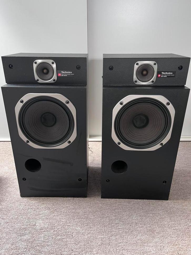 Technics SB4000 speakers, Audio, Tv en Foto, Luidsprekers, Gebruikt, Front, Rear of Stereo speakers, Minder dan 60 watt, Overige merken
