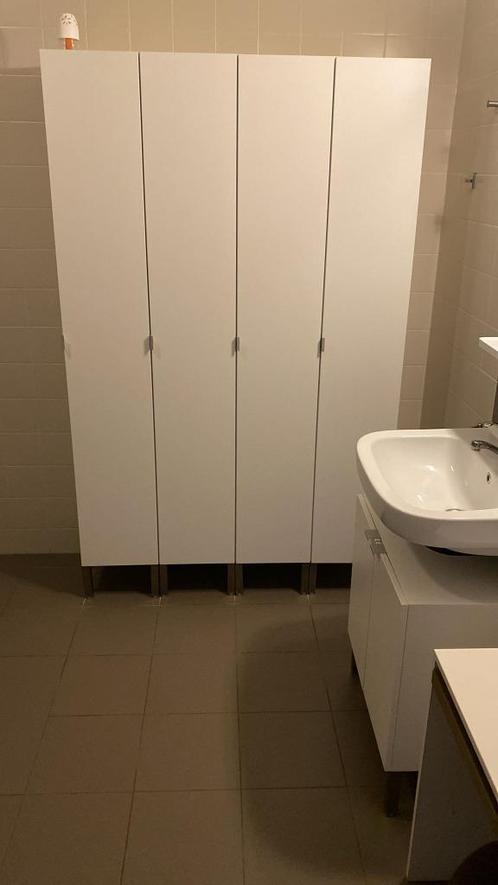 4 x Lillangen badkamer-kast lang wit  (IKEA), Huis en Inrichting, Badkamer | Badkamermeubels, Zo goed als nieuw, (Half)hoge kast