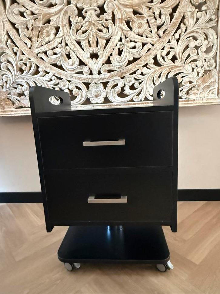 Salon Trolley van Bellezi, Huis en Inrichting, Tafels | Bijzettafels, Zo goed als nieuw, Rechthoekig, 60 cm of meer, 75 cm of meer