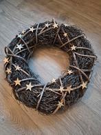 Kerstkrans met sterren doorsnee 40 cm, Ophalen of Verzenden, Zo goed als nieuw