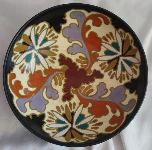 Art Deco - Schaal - Wandbord - Tristan - Arnhem, Antiek en Kunst, Antiek | Keramiek en Aardewerk, Ophalen of Verzenden