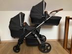 Silver Cross wave duo kinderwagen tweeling, Kinderen en Baby's, Kinderwagens en Combinaties, Gebruikt, Combiwagen, Verstelbare duwstang