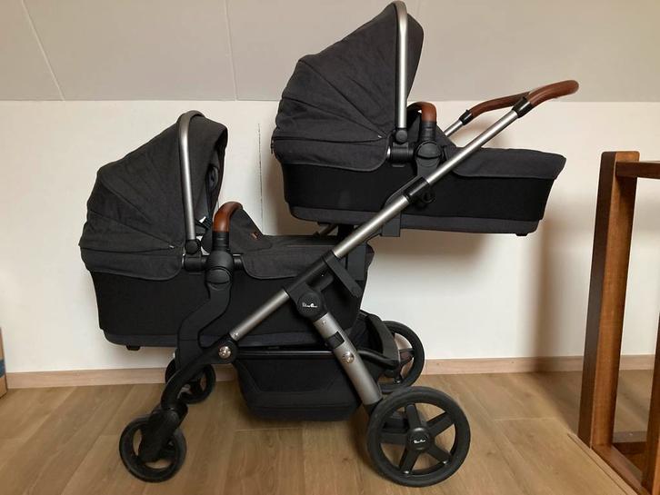 Silver Cross wave duo kinderwagen tweeling, Kinderen en Baby's, Kinderwagens en Combinaties, Gebruikt, Combiwagen, Overige merken