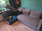 Slaapbank, Ophalen, Tweepersoons, 140 cm, Zo goed als nieuw