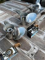 Rvs propellers, Ophalen of Verzenden, Zo goed als nieuw, Motor en Techniek, Motorboot