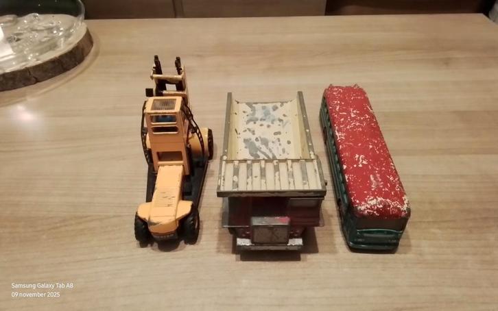 Vintage Speelgoed Auto's - Set van 3, DINKY TOYS + GORGI, Verzamelen, Speelgoed, Gebruikt, Ophalen of Verzenden