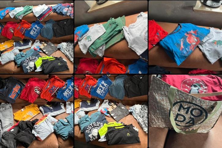 Kleding pakket jongen maat 98-104, Kinderen en Baby's, Speelgoed | Buiten | Actiespeelgoed, Gebruikt, Ophalen of Verzenden