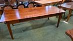 Antieke kersenhouten Franse boeren eettafel 220 cm, Ophalen
