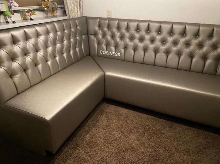 4) Eetbank op centimeter na/meubelfabriek/dinerbank/wandbank, Huis en Inrichting, Banken | Bankstellen, Nieuw, Hout, Kunststof