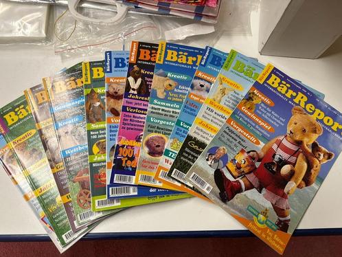 Beren tijdschriften met patronen en info., Verzamelen, Beren en Cherished Teddies, Zo goed als nieuw, Overige typen, Overige merken
