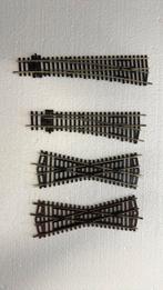Peco wissels en kruising, Overige merken, Gelijkstroom, Rails, Ophalen of Verzenden