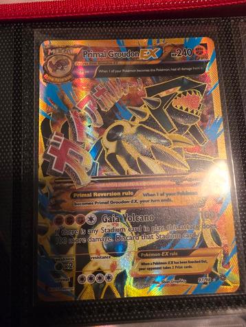 Primal groudon ex 97/98 beschikbaar voor biedingen