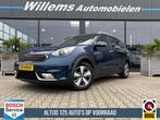 Kia Niro 1.6 GDi Hybrid DynamicLine App-Connect, Cruise Cont, Met garantie (alle), Blauw, Leder en Stof, Origineel Nederlands
