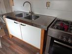 Ikea Varde Keukenblok met spoelbak, Huis en Inrichting, Keuken | Keukenelementen, Ophalen, Gebruikt, 100 tot 150 cm, Minder dan 100 cm