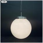 Vintage opaline lamp Hanglamp Schoollamp Kloosterlamp, Huis en Inrichting, Ophalen, Gebruikt, Vintage, Glas