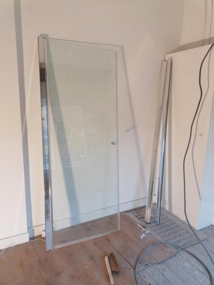 Douchedeur - Gebruikt, Huis en Inrichting, Badkamer | Complete badkamers, Gebruikt, Met douche, Ophalen