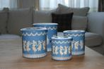 Wedgewoodstyle antieke bewaarblikken, Ophalen of Verzenden, Gebruikt, Overige