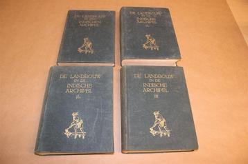 De landbouw in den Indischen Archipel - 4 delen - 1946 beschikbaar voor biedingen