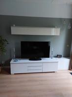 Tv meubel wit lak, Minder dan 100 cm, 25 tot 50 cm, Zo goed als nieuw, Ophalen