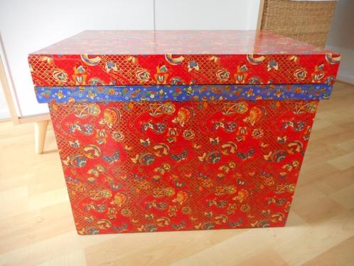 Houten Opberg kist, speelgoed kist, Huis en Inrichting, Woonaccessoires | Kisten, Zo goed als nieuw, Minder dan 50 cm, Minder dan 50 cm