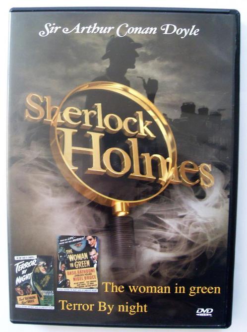 Sherlock Holmes - The Woman in Green & Terror by Night, Cd's en Dvd's, Dvd's | Thrillers en Misdaad, Zo goed als nieuw, Detective en Krimi