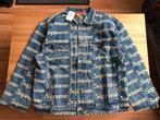 Supreme Frayed Logos Denim Trucker Jacket Large, Maat 52/54 (L), Blauw, Ophalen of Verzenden, Zo goed als nieuw