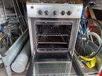 Gasfornuis stove rvs etna, Gebruikt, Gas, 85 tot 90 cm, 4 kookzones