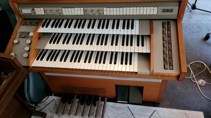 Orgel Solina SL, Muziek en Instrumenten, Orgels, Gebruikt, Orgel, 3 klavieren, Ophalen