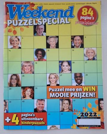 Weekend nieuw puzzelboek puzzelspecial  beschikbaar voor biedingen