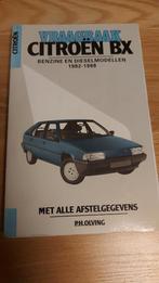 Werkplaats handboek Citroën BX 1982 1988, Ophalen of Verzenden