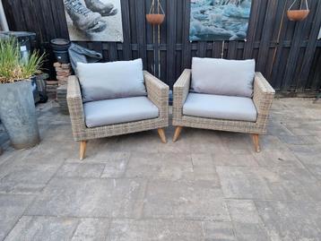 Le Sud Castilla loungeset / loungestoelen / tuinstoel wicker beschikbaar voor biedingen