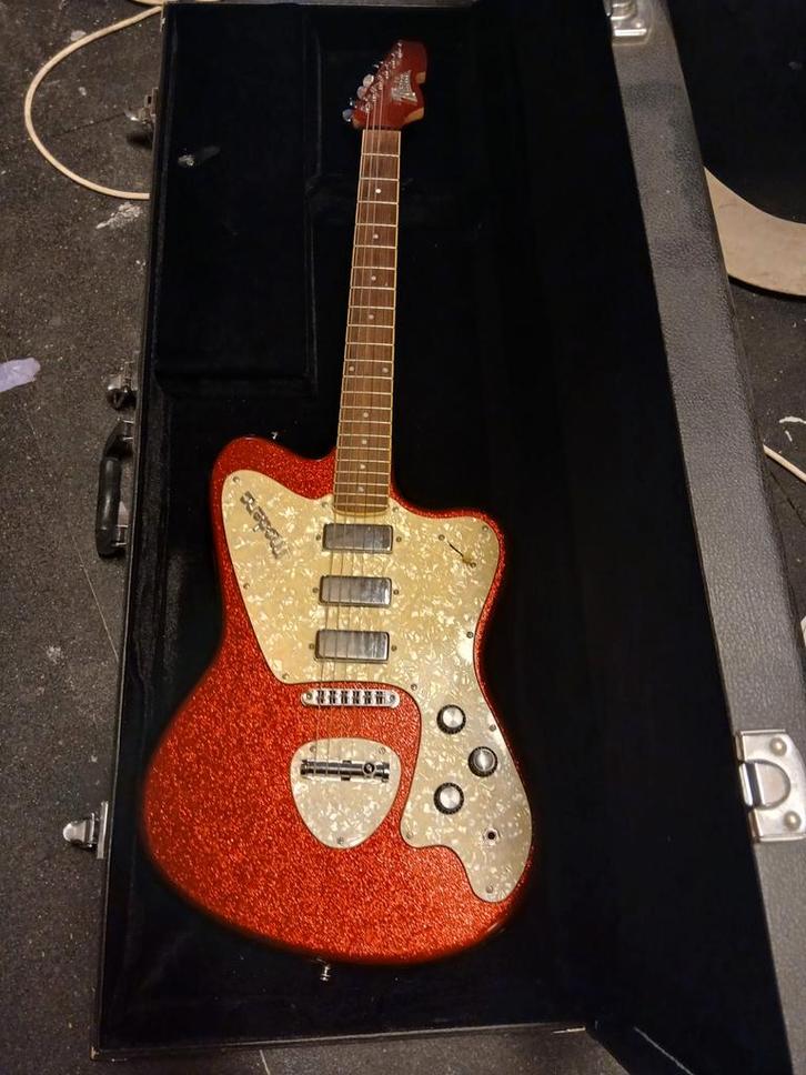 Modena Vintage Elektrische Gitaar, Muziek en Instrumenten, Snaarinstrumenten | Gitaren | Elektrisch, Gebruikt, Solid body, Overige merken