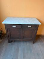 Antiek dressoir met marmeren blad, Ophalen