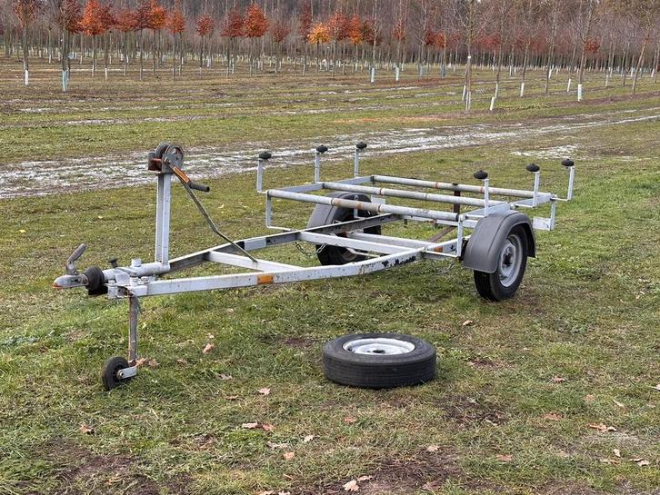 Aanhanger voor balken Rubberboot Kano Kajak platbodem boot, Auto diversen, Aanhangers en Bagagewagens, Gebruikt, Ophalen of Verzenden