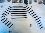 Pull & Bear zwart wit gestreept cropped truitje maat M, Maat 38/40 (M), Verzenden, Zwart, Nieuw