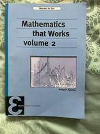 Mathematic that works volume 2, Boeken, Ophalen of Verzenden, Beta, Gelezen, WO