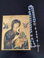 Icoon Maria & rozenkrans, Verzamelen, Ophalen of Verzenden, Zo goed als nieuw