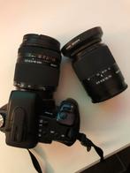 Sony a350 met 2 lenzen- 1 toplens 18mm-250mm, Spiegelreflex, Ophalen of Verzenden, Zo goed als nieuw, Sony