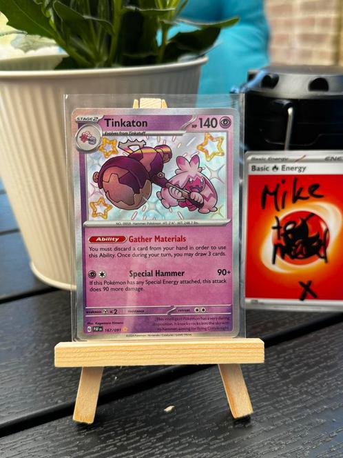 Tinkaton (PAF 167), Hobby en Vrije tijd, Verzamelkaartspellen | Pokémon, Zo goed als nieuw, Losse kaart, Ophalen of Verzenden
