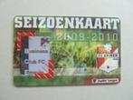 Businessclub Seizoenkaart. 2009/2010  Paarse achterkant, Ophalen of Verzenden, Gebruikt, Overige binnenlandse clubs, Overige typen