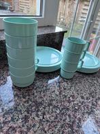 Mepal retro green Servies, Caravans en Kamperen, Kampeeraccessoires, Ophalen of Verzenden, Zo goed als nieuw