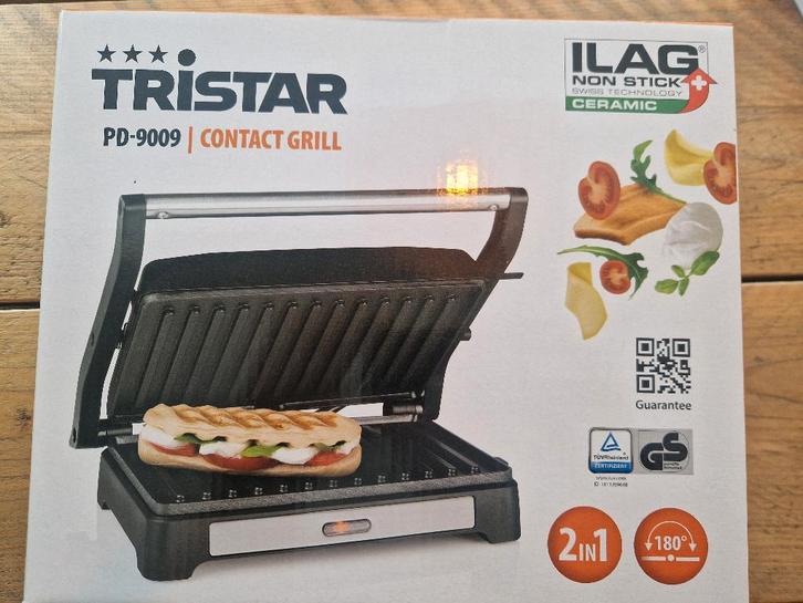 Tristar sandwichmaker, Witgoed en Apparatuur, Contactgrills, Nieuw, Ophalen of Verzenden